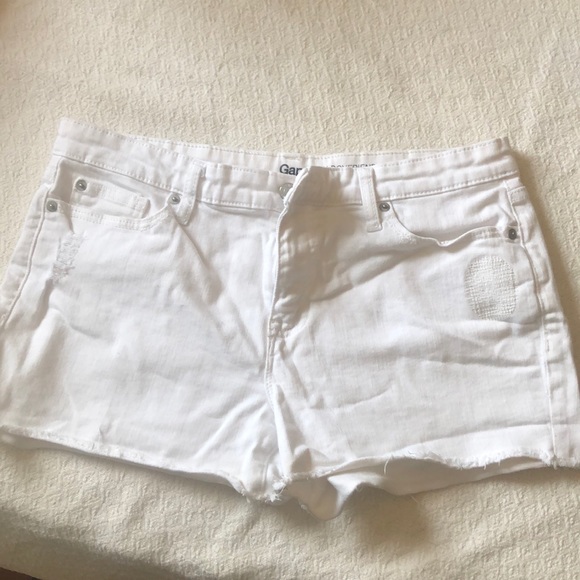 Gap Boyfriend white Shorts - Picture 3 of 10
